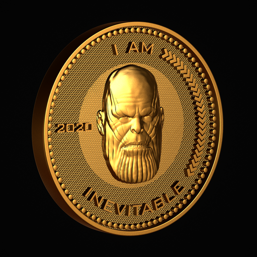3D file Infinity Coin ♾️ ・3D print object to download・Cults