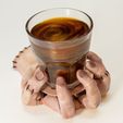 8.jpg MUG HAND: HALLOWEEN SELF-ADJUSTING COASTER