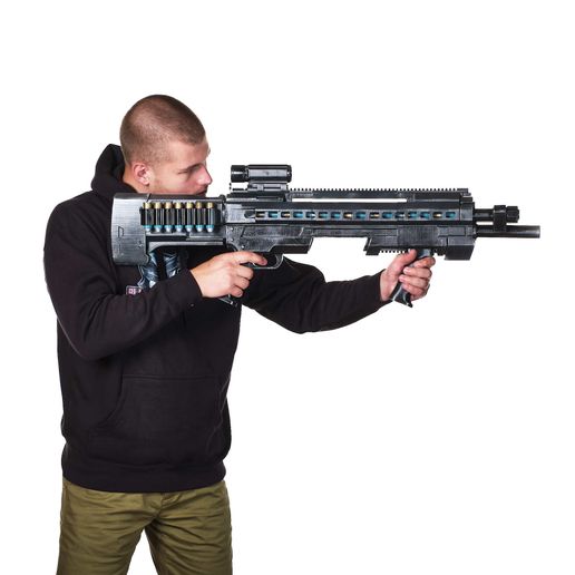 SG-8S-Slugger-replica-prop-from-Helldivers-2-by-Blasters4Masters.jpg SG-8S Slugger Helldivers 2 Weapon shotgun prop replica gun