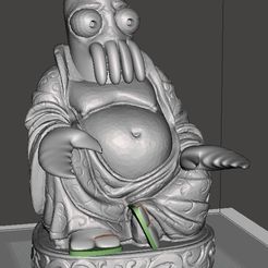 drbd.PNG Free 3D file Dr. Buddha Zoidberg・3D printing design to download, Shadigun