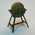 Meule-Manuelle-Make2_A10.jpg Meule a manivelle / Hand grinder / 1:48
