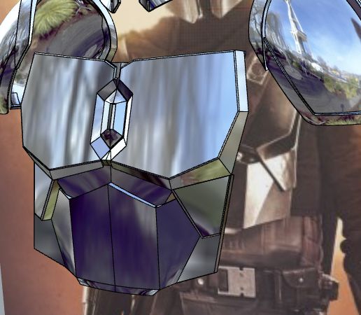 The Mandalorian Beskar steel armor UPDATED 3D print model (no helmet ...