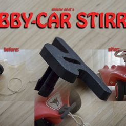 Bobby Car Tieferlegungssatz um ca. 2 cm by Freddy, Download free STL model