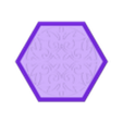 hexagon-tile-ornament.stl Hexagonal Wall Tile with Ornament