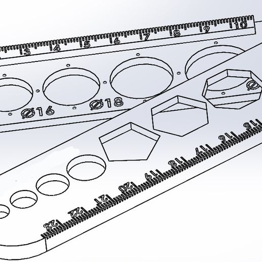perspective.jpg Multi-trace multifunctional tool for the school