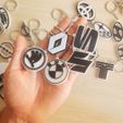 7.jpg Car Logo Keychains