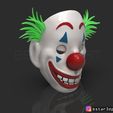 01.31.jpg CLOWN MASK 2019 - Joker Mask 2019 With Hair from Joker movie 2019 scale 1:1 For cosplay