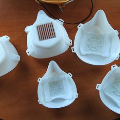 masks.jpg Free 3D file Covid Mask Remix of Remix・Object to download and to 3D print