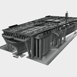 2.png IJN Shinano Aircraft Carrier 1/700 & 1/2000 Scale 3D High Detail Model printable