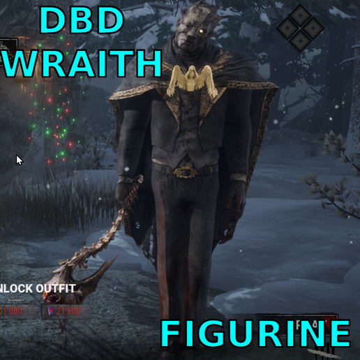 DBD Figurine the angel of music Wraith Killer STL – Dead by Daylight 3D Print Figurine Horror Game Statue for Resin & FDM cosmetic, outfit, costume, Free, HOliday, Halloween, Present, GIft,