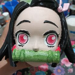 IMG-20221209-WA0047.jpeg Datei STL Mate Nezuko (Kimetsu no Yaiba)・Design für 3D-Drucker zum herunterladen