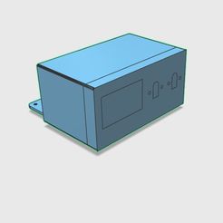 COUVERTURE DES BORNES ALIMENTATION CHINOISE 250W 12V SANS VENTILATION1.JPG Free STL file TERMINAL COVER CHINESE POWER SUPPLY DC 12V/20A WITHOUT VENTILATION・3D printer model to download