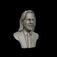24.jpg Keanu Reeves 3D portrait sculpture