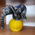 Print-in-Place Circus Elephant with 3MF and XL Versions Included!