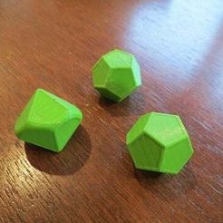 IMG_7564.jpg STL-Datei Dice - 10 and 12 sided kostenlos・3D-Druck-Vorlage zum herunterladen