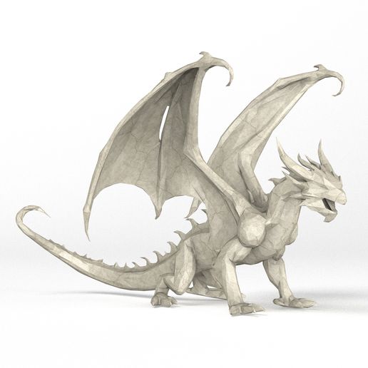 Dragon-Low-Poly0000.jpg Dragon Low Poly