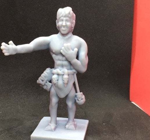 Half Orc Bard - 3D model önizlemesi