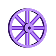 roue charrette a imprimer en double.STL charrette 2 roue