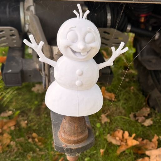 AHK-Abdeckung Schneemann