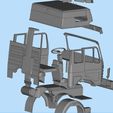 a16.jpg MerscedesSK Truck Cab 3D printed STL model