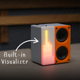 DIY-SPEAKER-WITH-VISULIZER-4.png DIY Bluetooth Speaker With Built-in Visualizer! | 3D Printed