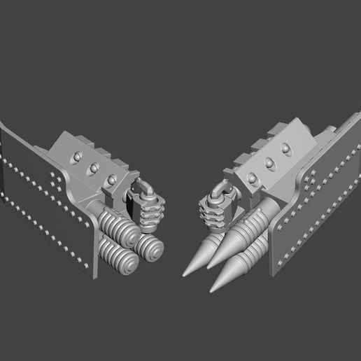 Dust War - Axis Otto Proxy Parts
