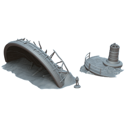 ADO019-1.png Fichier 3D Parabole radar・Modèle pour impression 3D à télécharger
