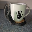 3.jpg Devil Hand Halloween Cup Holder Model 3D