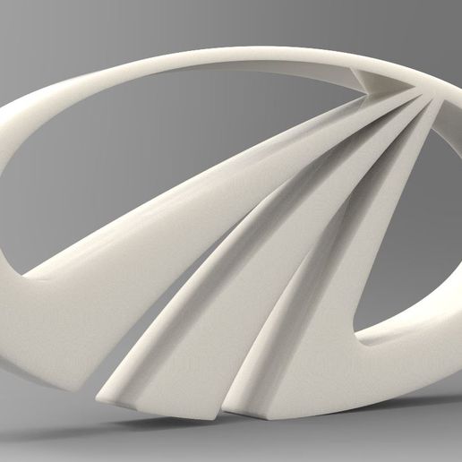 Logo - r-m-n 3D model