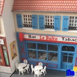 lebalto-7.jpg 3D file Bar tabac le balto・3D printable design to download