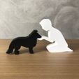 IMG-20240323-WA0067.jpg Boy and his Border Collie for 3D printer or laser cut