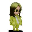 model-14.png Billie Eilish chibi figure 3d model