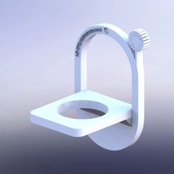 Free 3D file Adhesive Pot holder V2.0 🪴・3D print model to