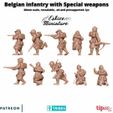 Belge-special-3.jpg Belgian infantry with special weapons - 28mm