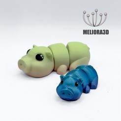 IMG_0956.jpg STL file M3D - Flexi Baby Pig・3D printer model to download