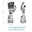 Blueprints.jpg LAD ROBOTIC HAND v2.0, COMPLETE KIT (ARDUINO CODE AND INSTRUCTIONS-EASY TO PRINT)