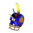 Untitled2.jpg AMERICAN FOOTBALL HELMET - PEN HOLDER