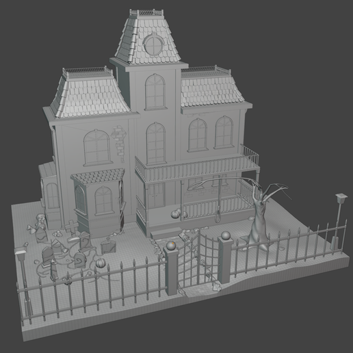 ランキング2024 haunted house, horror file STL mansion printing ・3D 🏠 タイムセール