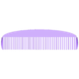 7sscj0.stl Pocket Comb (3D Printable)
