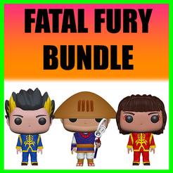 FATAL-FURY-BUNDLE.png FATAL FURY BUNDLE 3 MODELS KIT - FUNKO POP