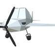 model-2024-04-22T222839.915.png low poly small airplane 3d model