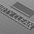 Sliced_-_Multimaterial.png Dishwasher Dirty/Clean sign with embedded magnets