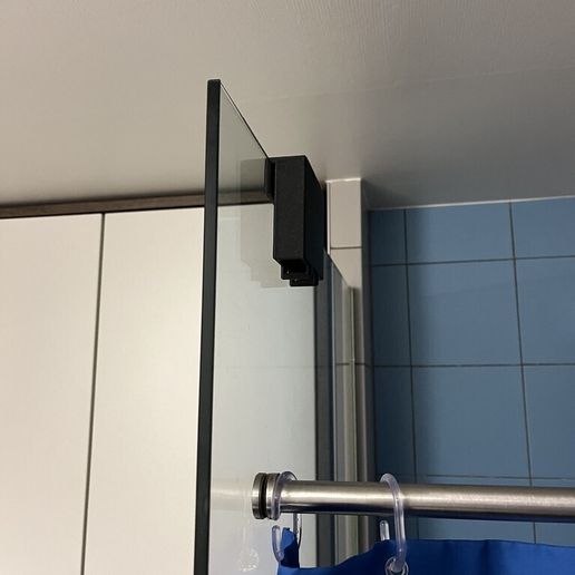 Glass Shower Phone Holder – 3D Printable Stand