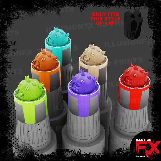 SIN EATER HEAD - AK INTERACTIVE QUICK GEN COLOUR COLOR TRANSLUCENT BOTTLE SWATCH SUPER MINI CAP - 18ML