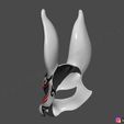 04.jpg Rabbit Mask - Fox Mask - Bunny Mask - Demon Kitsune Cosplay 3D print model