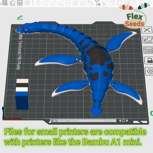 plesio_new-5.jpg Flexi Plesiosaurus, Nessie Mark-Ⅱ(Print-in-place)