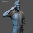 3.jpg Fighter pilot saluting