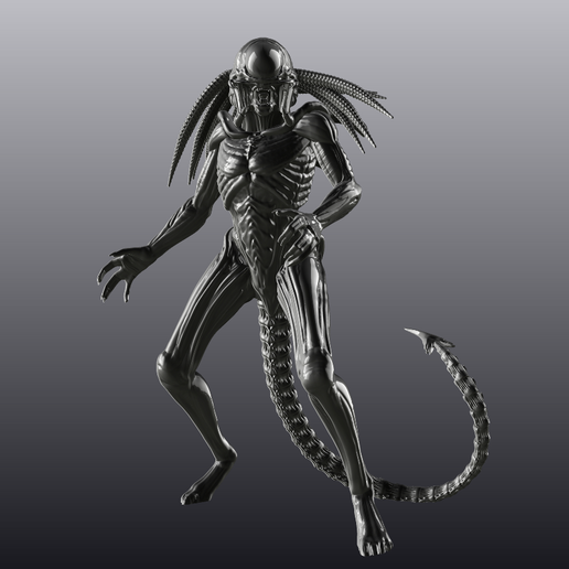 STL file Predalien・3D print design to download・Cults