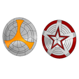 Shields2.png Marvel Shields | Captain America | Taskmaster | Red Guardian | Captain Britain | By CC3D