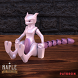 Articulating-Mewtwo-1B.png Артикуляционный Flexi Mewtwo